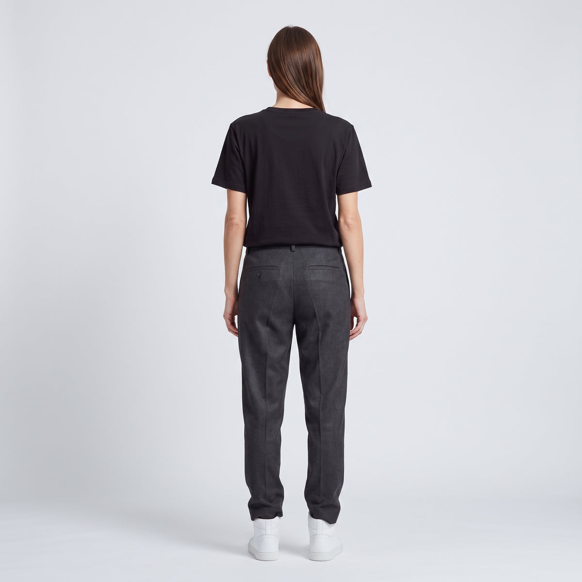 Graphic Metallic Logo Black Tee
