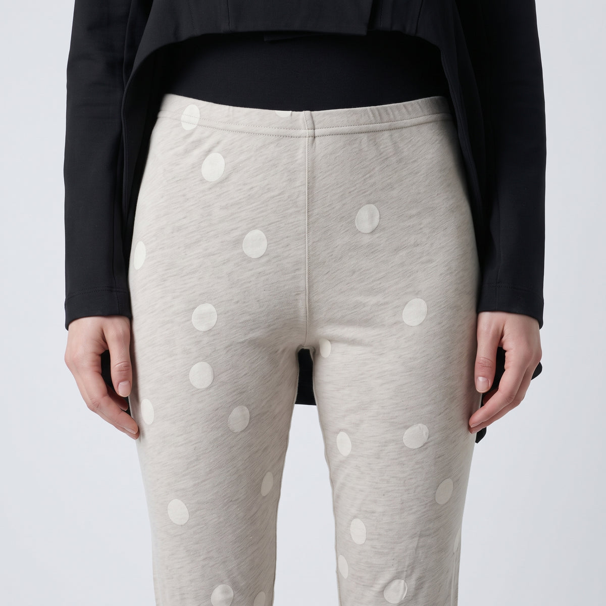 Polka Dot Jersey Leggings