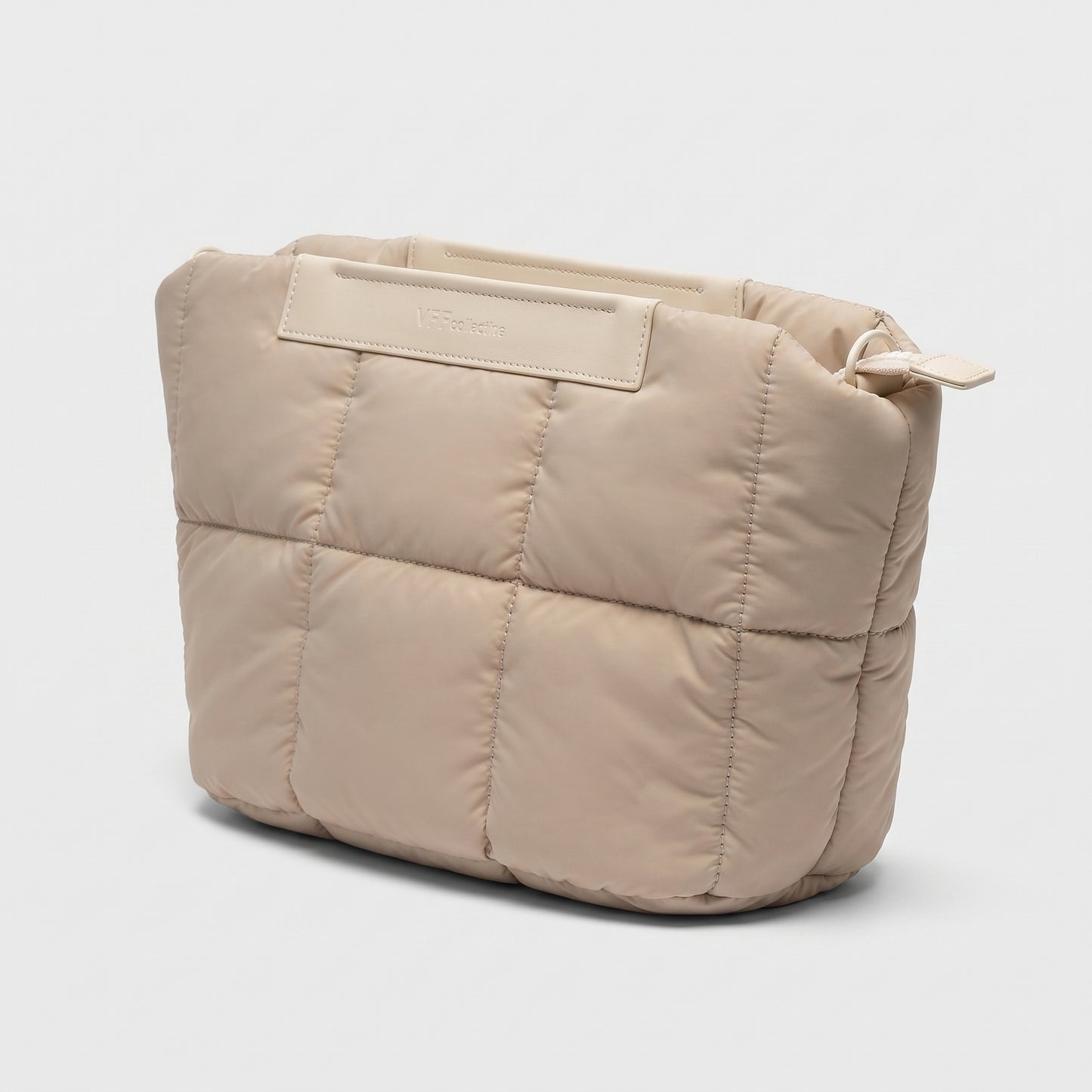 Quilted Puffer Clutch Pouch