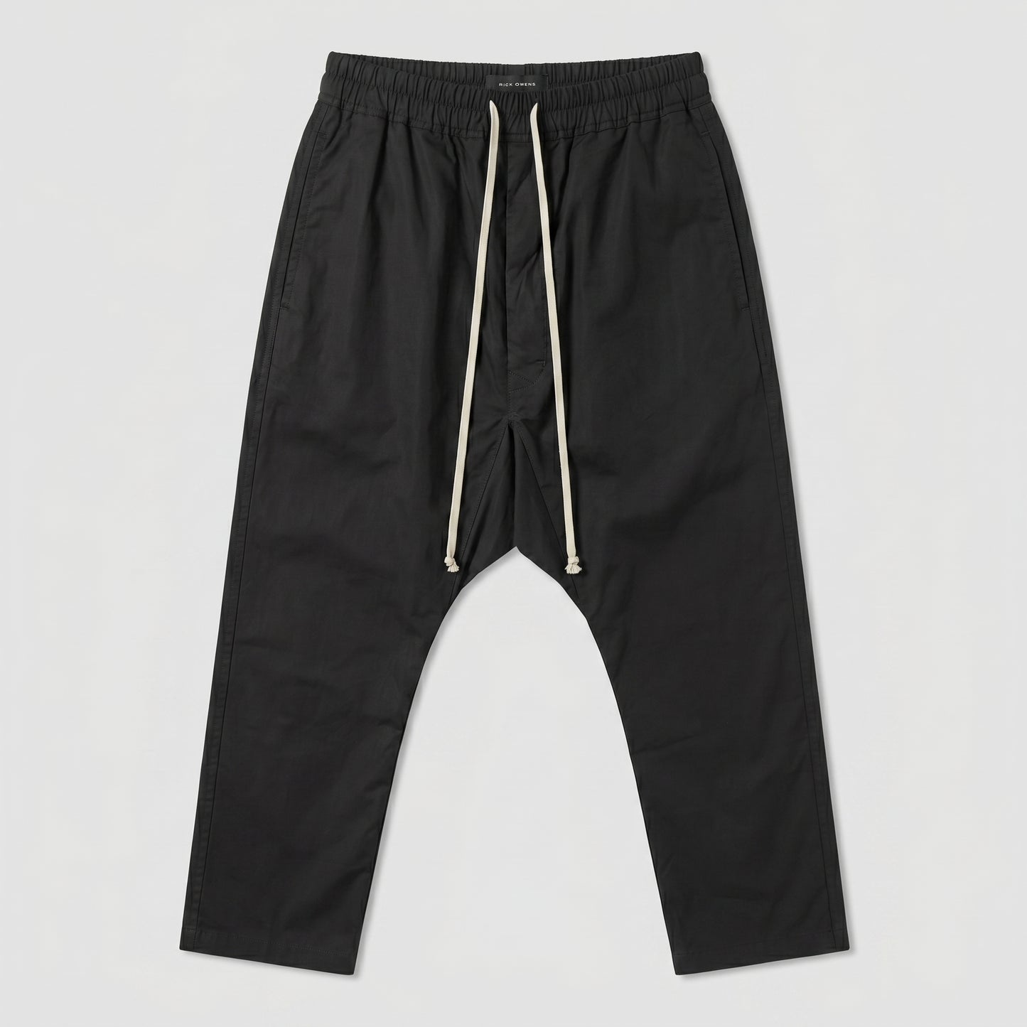 Drop Crotch Drawstring Trousers