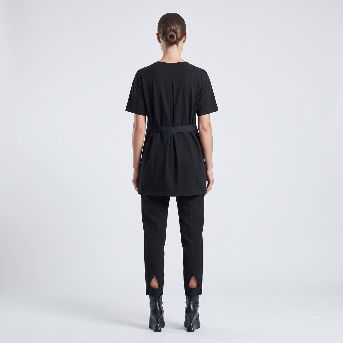 Harnessed Detail Cotton T-Shirt