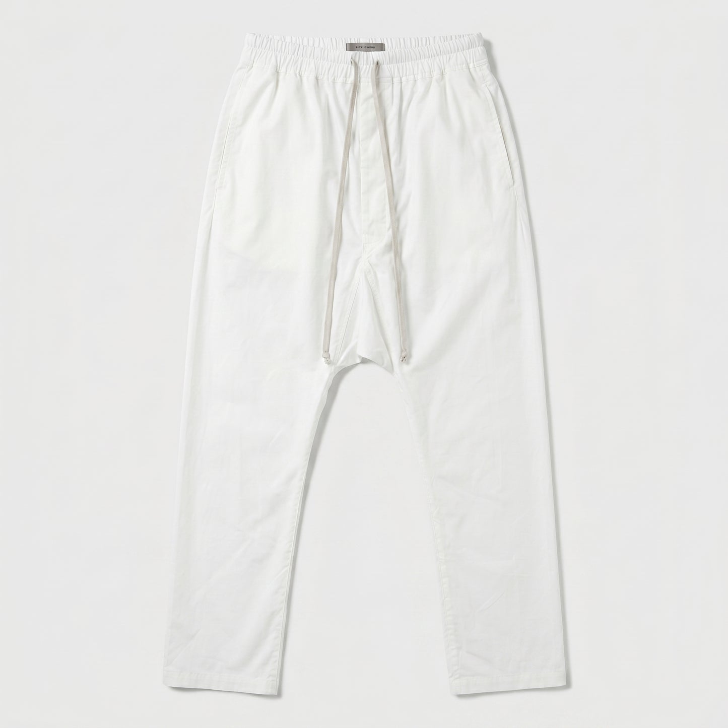 Drop Crotch Drawstring Trousers