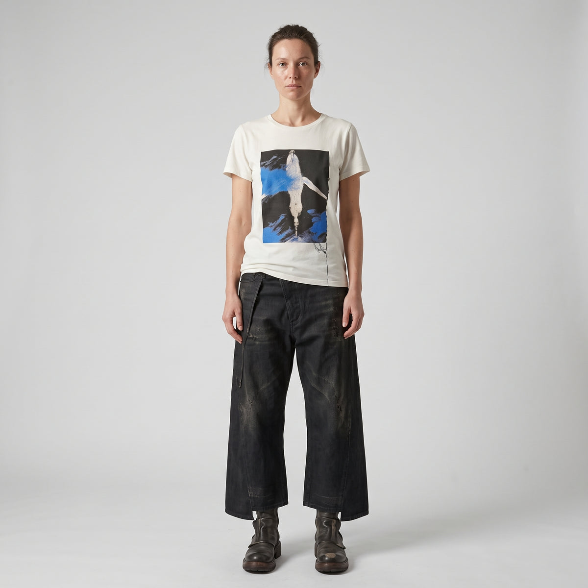 Graphic Print Cotton T-Shirt