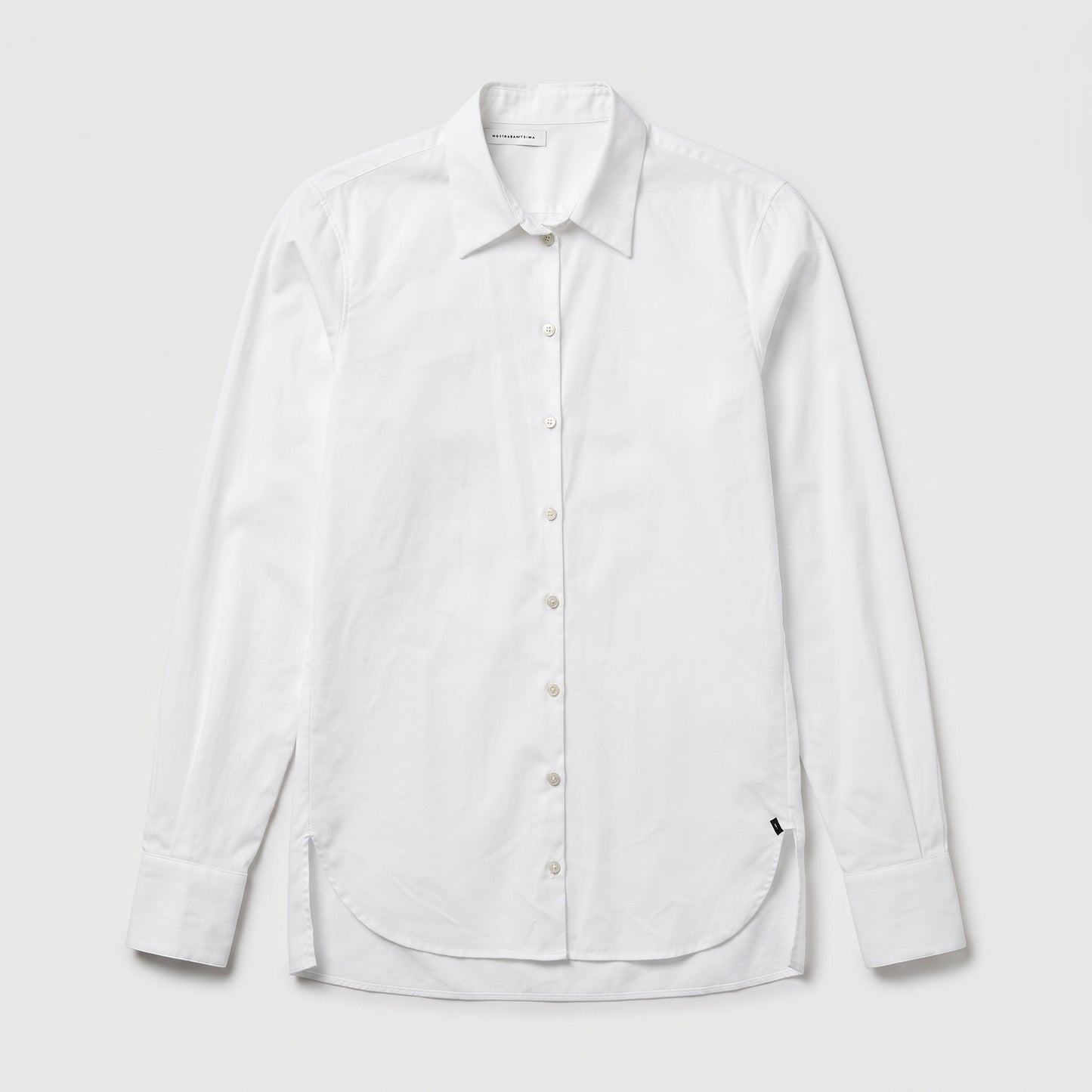 Classic Crisp White Button-Down Shirt