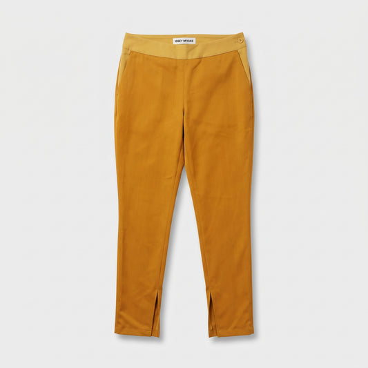 Tailored Mustard Slim Fit Trousers