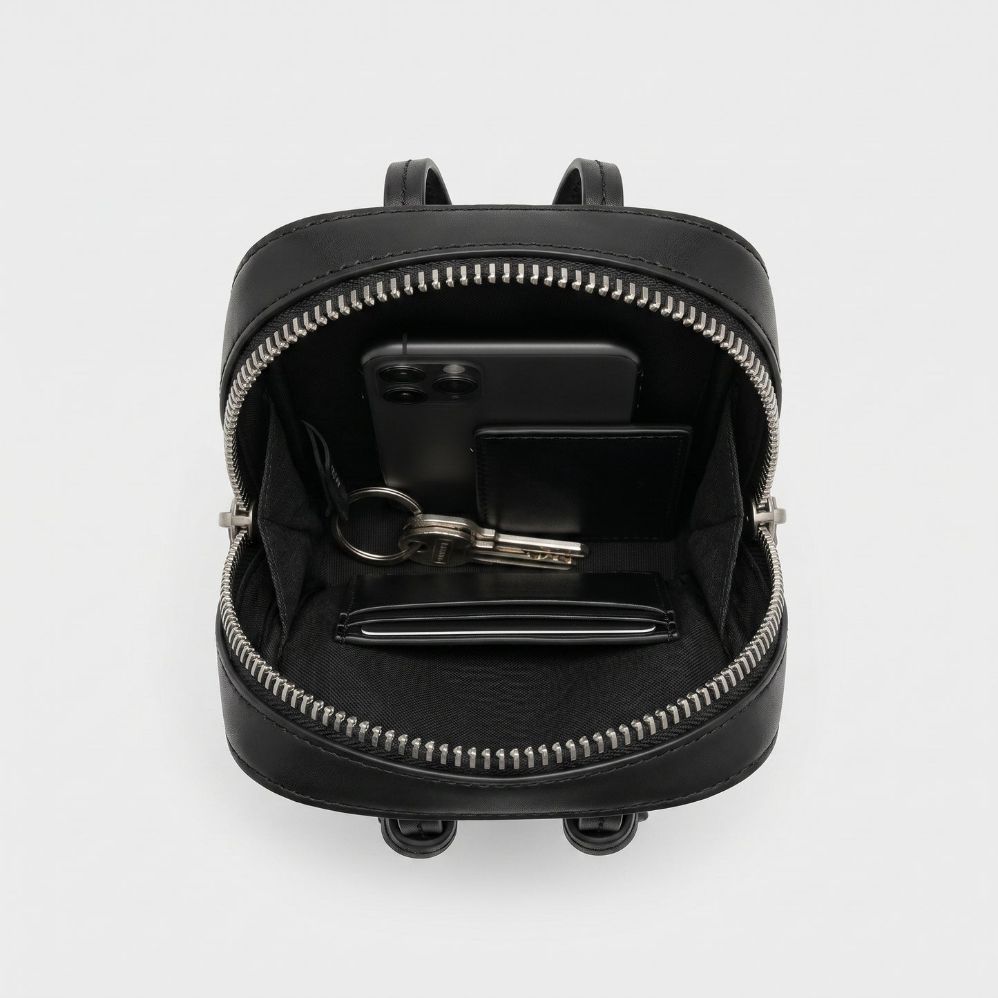 Graphic Leather Mini CROSS BAG