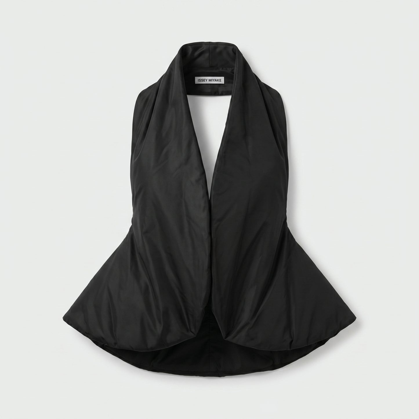 Structured Halter Peplum Vest