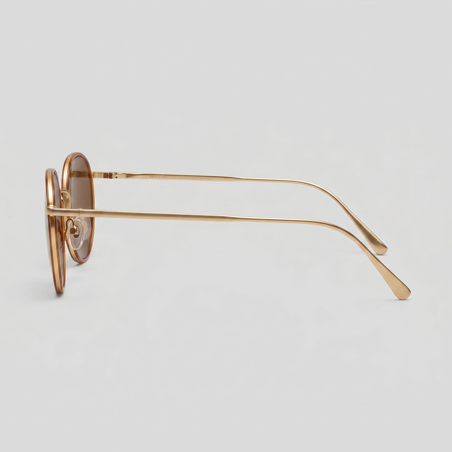 Classic Round Amber Sunglasses