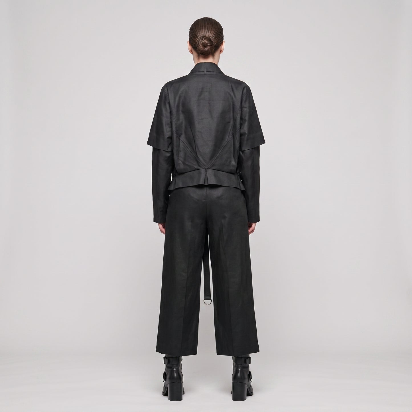 Architectural Layered Utility Jacket