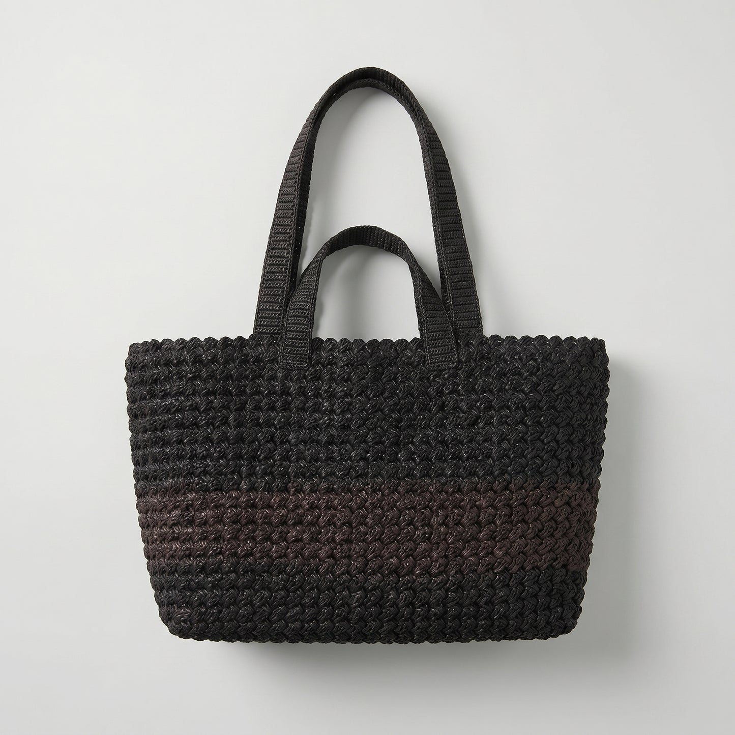 Woven Dual Handle Tote Bag
