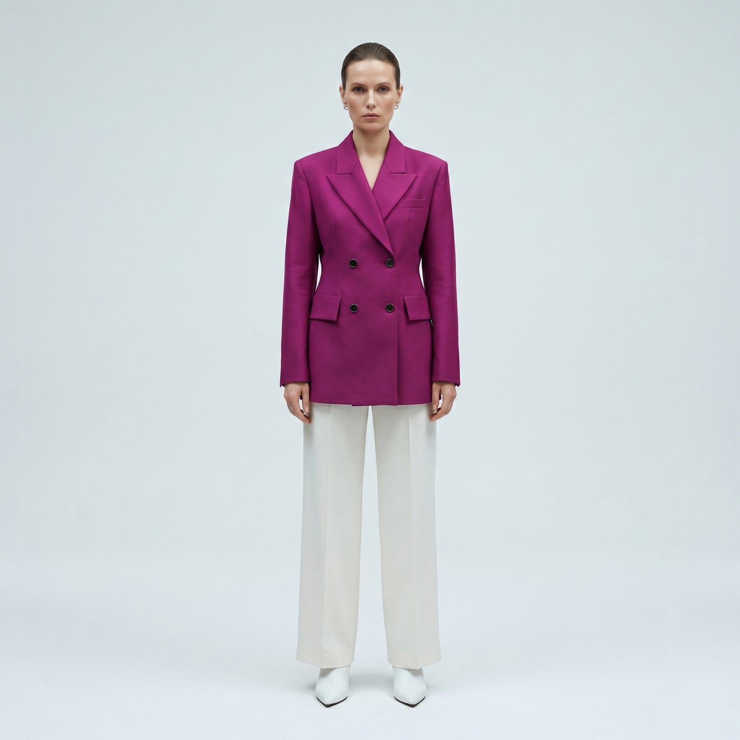 Tailored Double Breasted Blazer