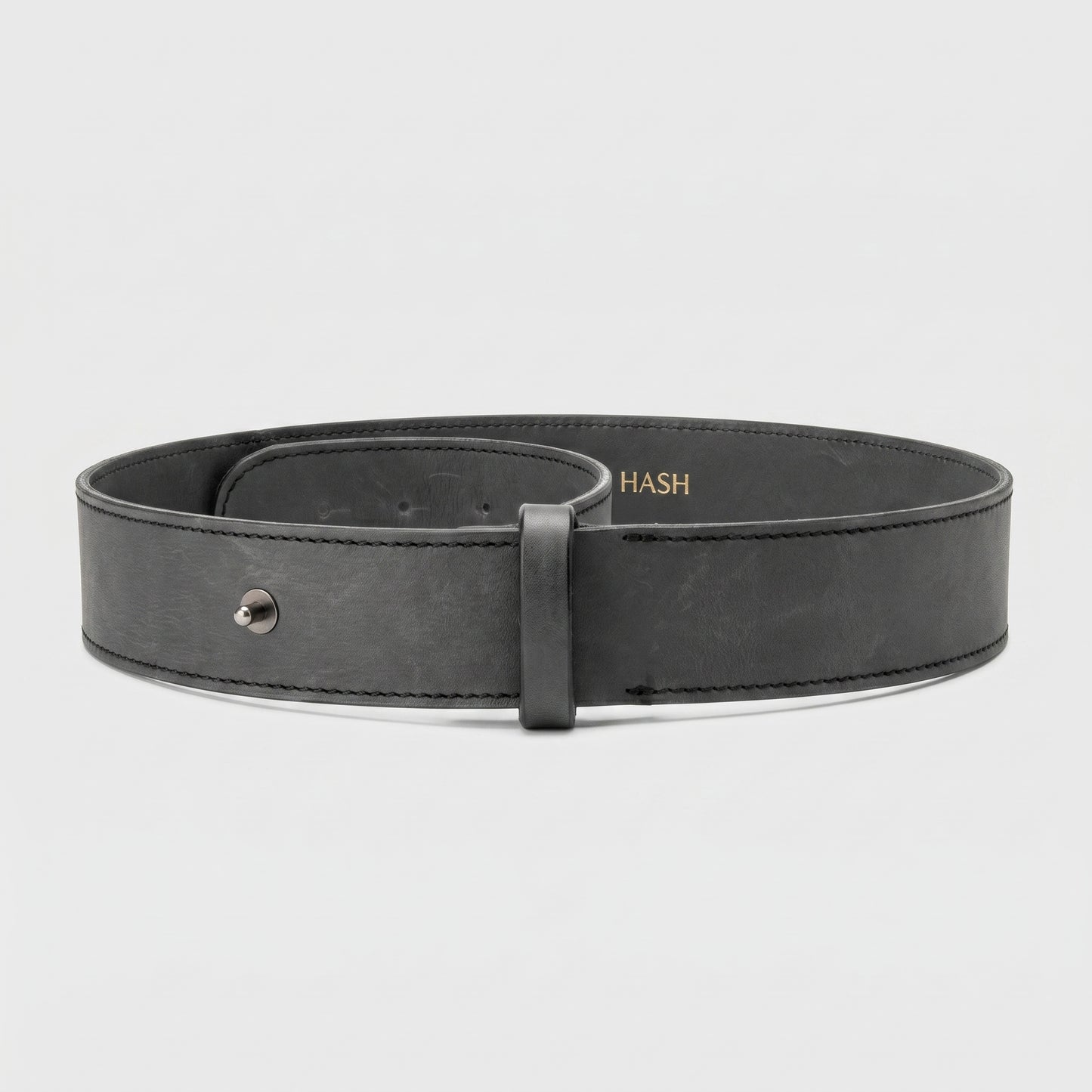 Minimalist Wide Leather Belt