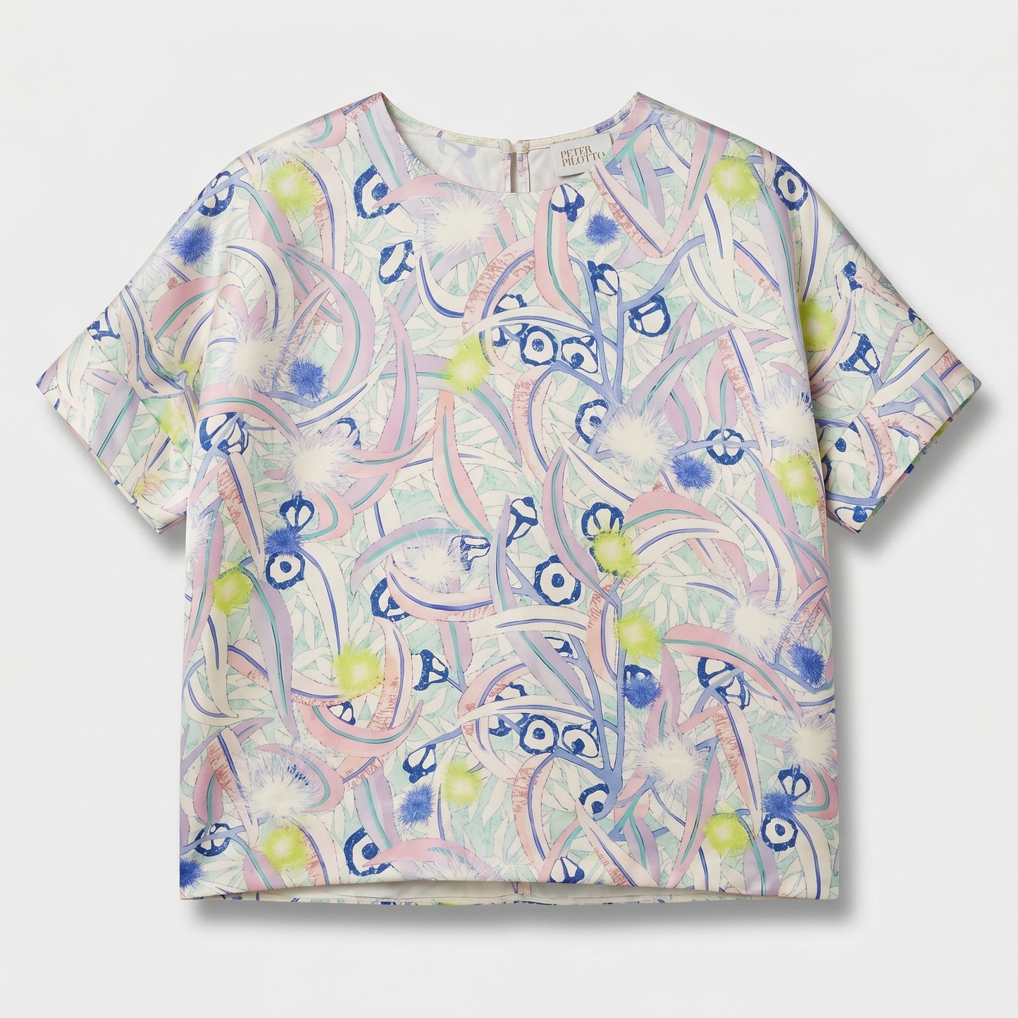 Pastel Floral Printed Blouse