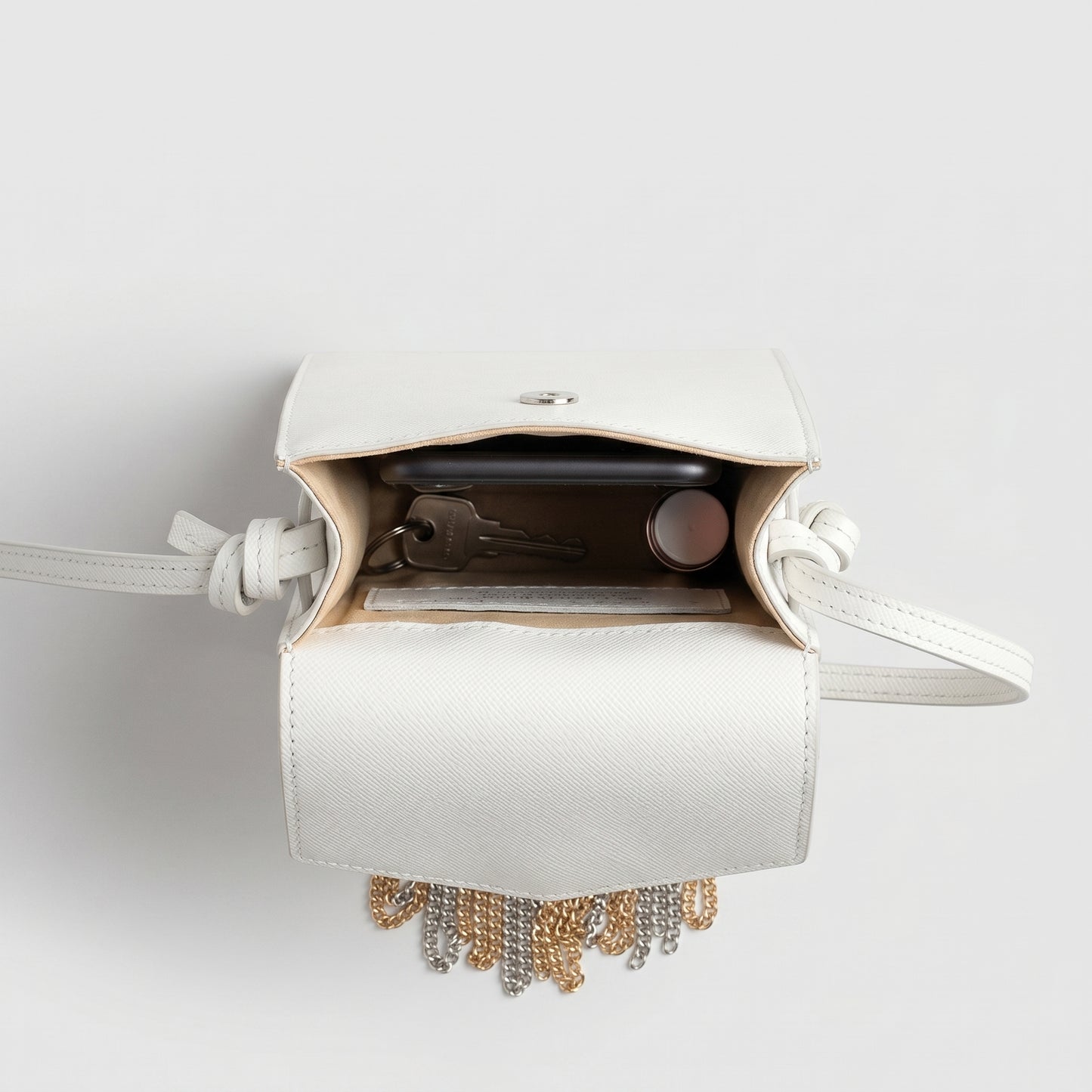 Minimalist Chain Fringe Phone Bag