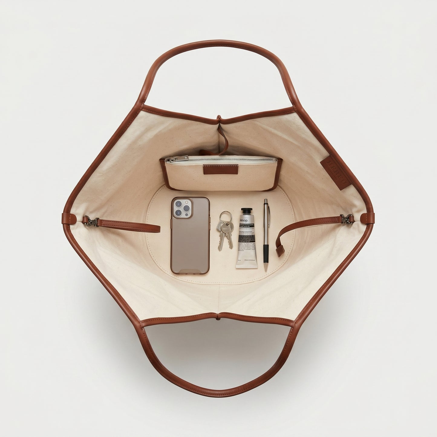 Woven Raffia Tote Bag