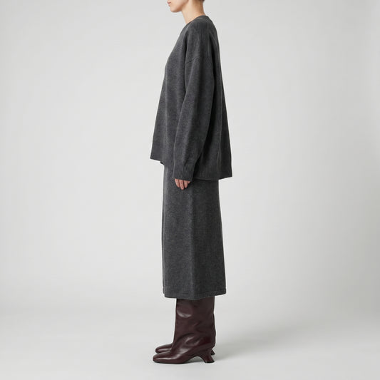 Sculptural Heel Leather Boots