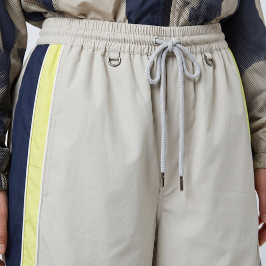 Color-Block Technical Drawstring Shorts