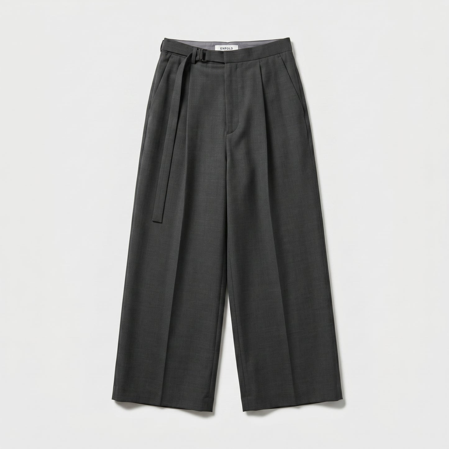 Tailored High-Waisted Wide Trousers