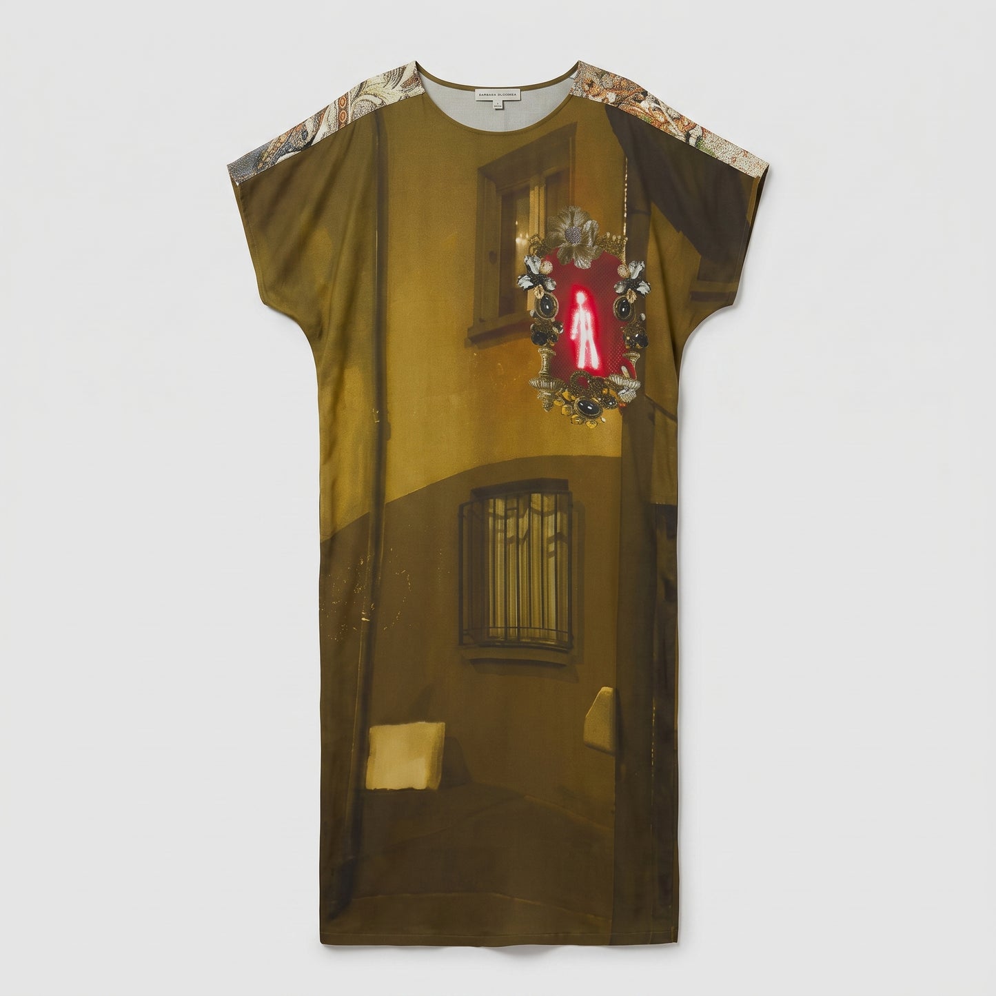 Graphic Printed Shift Dress