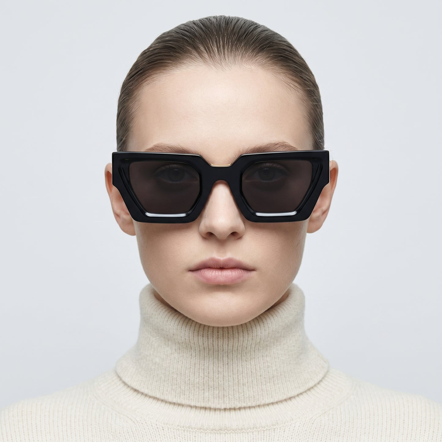 Chunky Geometric Acetate Sunglasses
