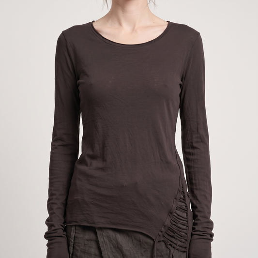 Minimalist Long Sleeve Cotton Tee