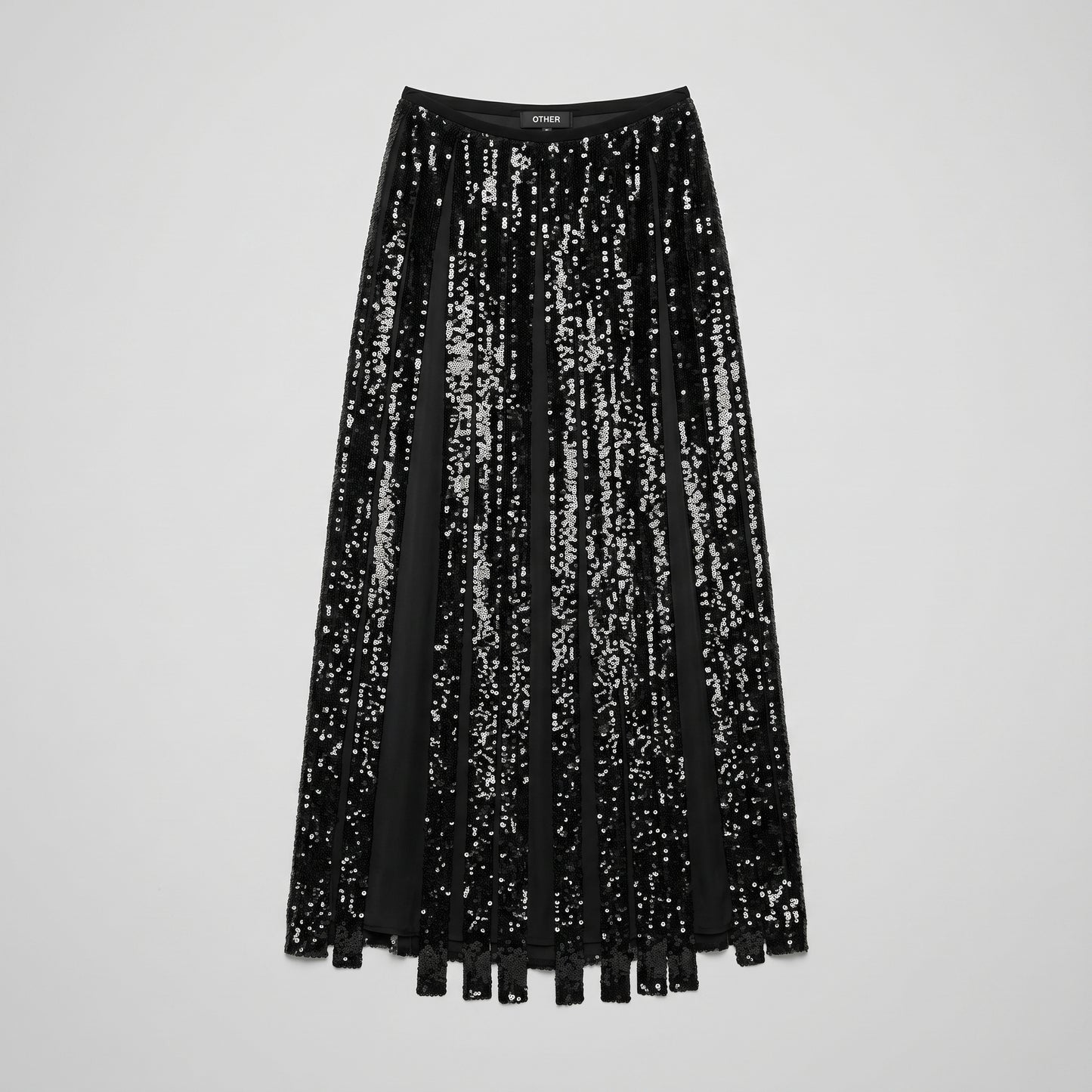 Sequin Embellished Maxi Skirt