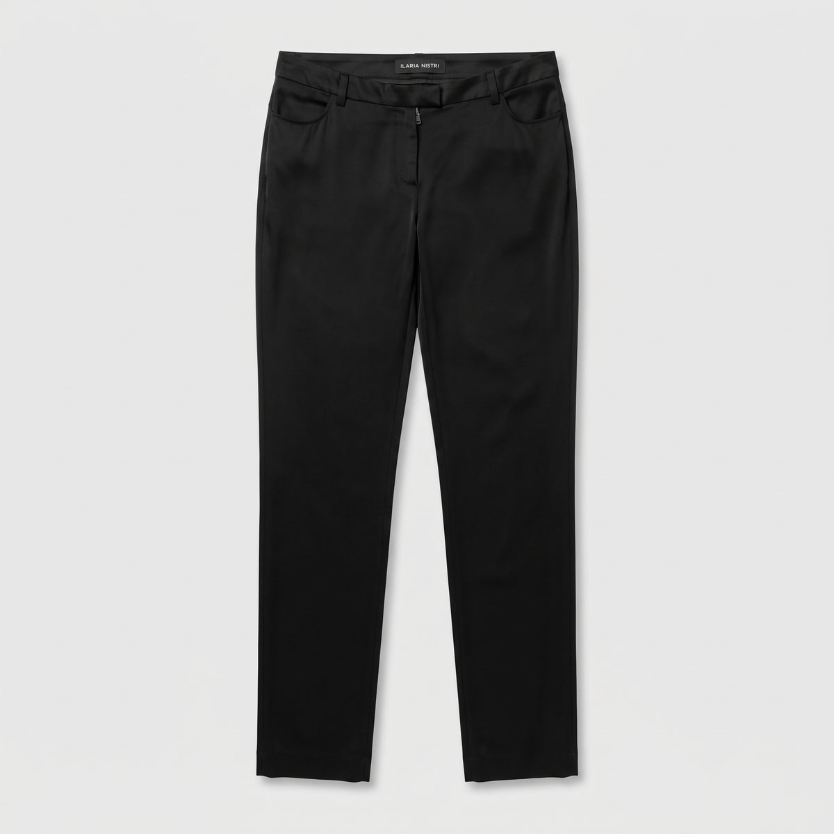 Tailored Black Slim Trousers