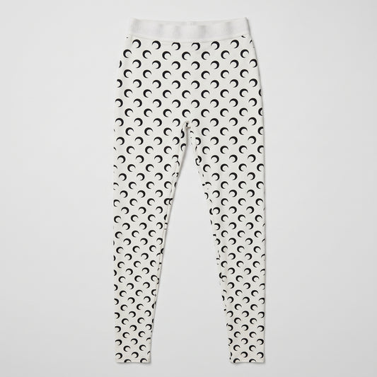 Moon Print Stretch Leggings