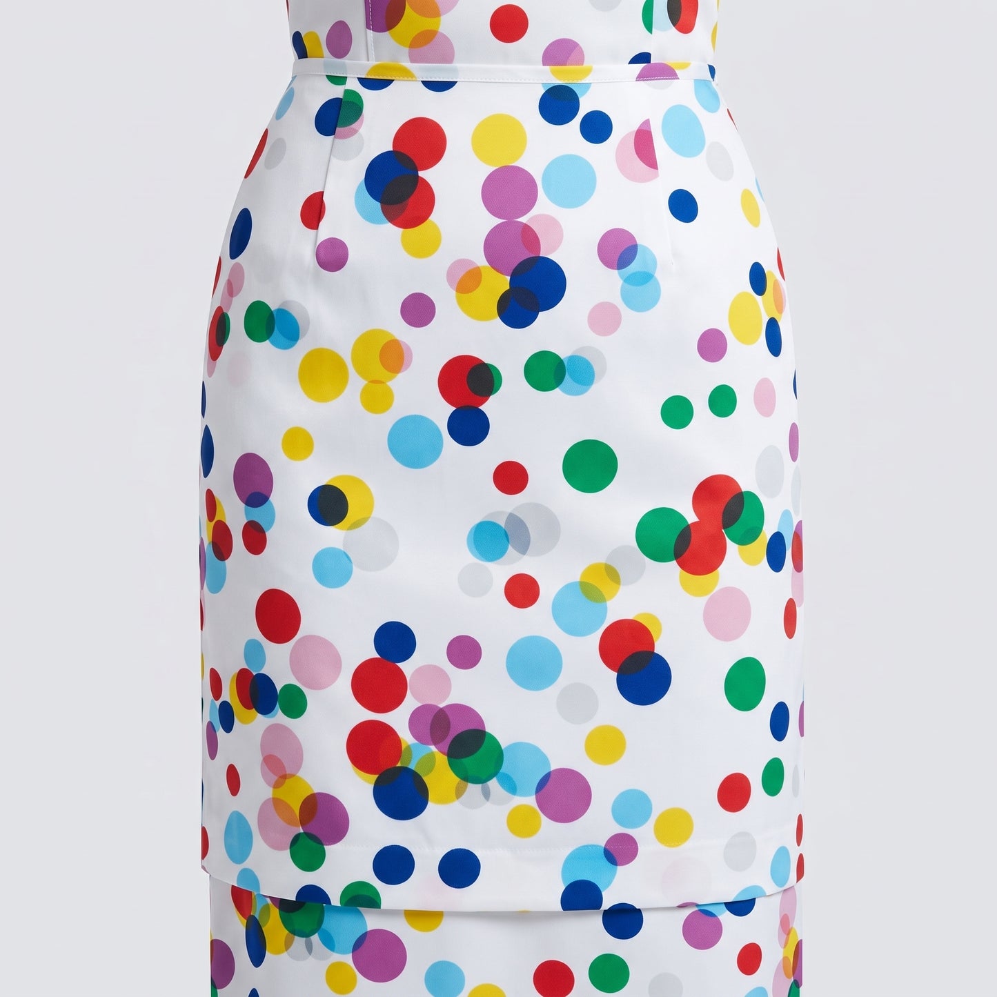Polka Dot Midi Skirt