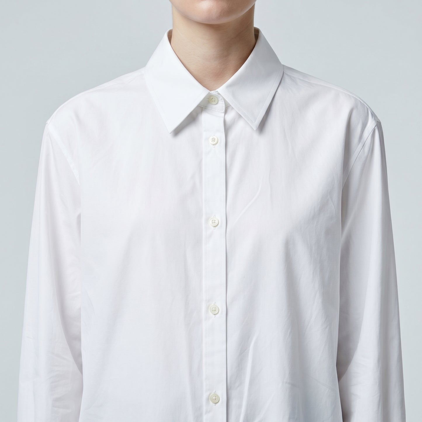 Essential Classic White Poplin Shirt