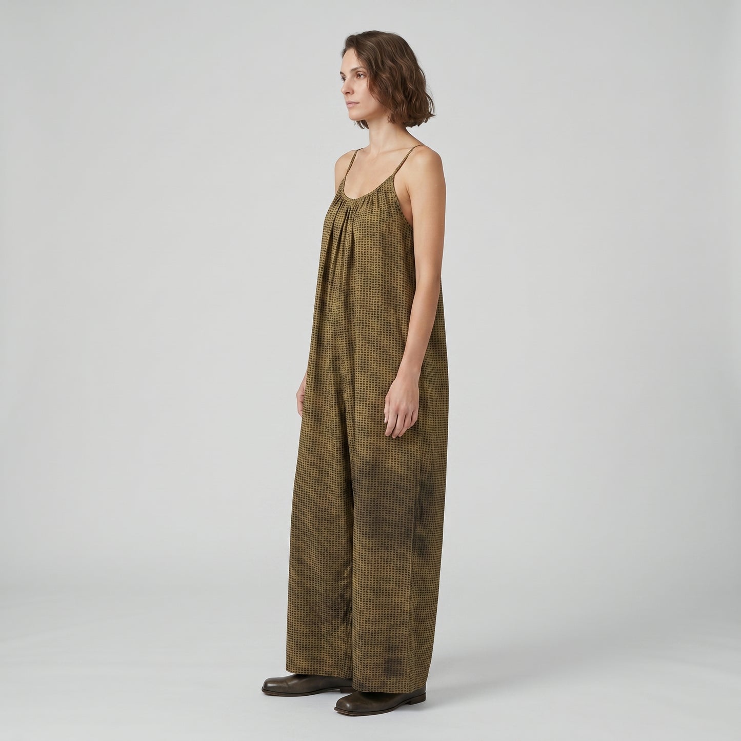 Printed Wide Leg Jumpsuit