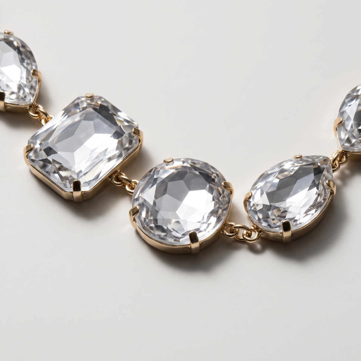 Radiant Crystal Statement Necklace