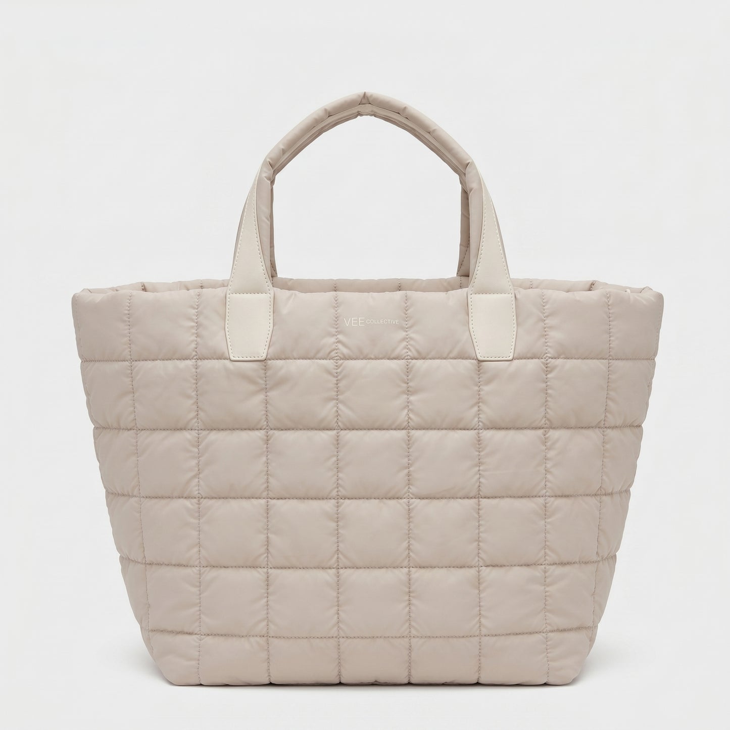 Quilted Puffer Tote Bag
