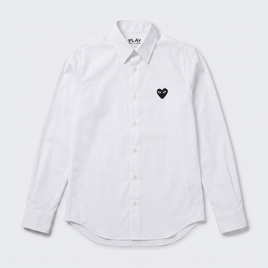 Classic White Cotton Poplin Shirt
