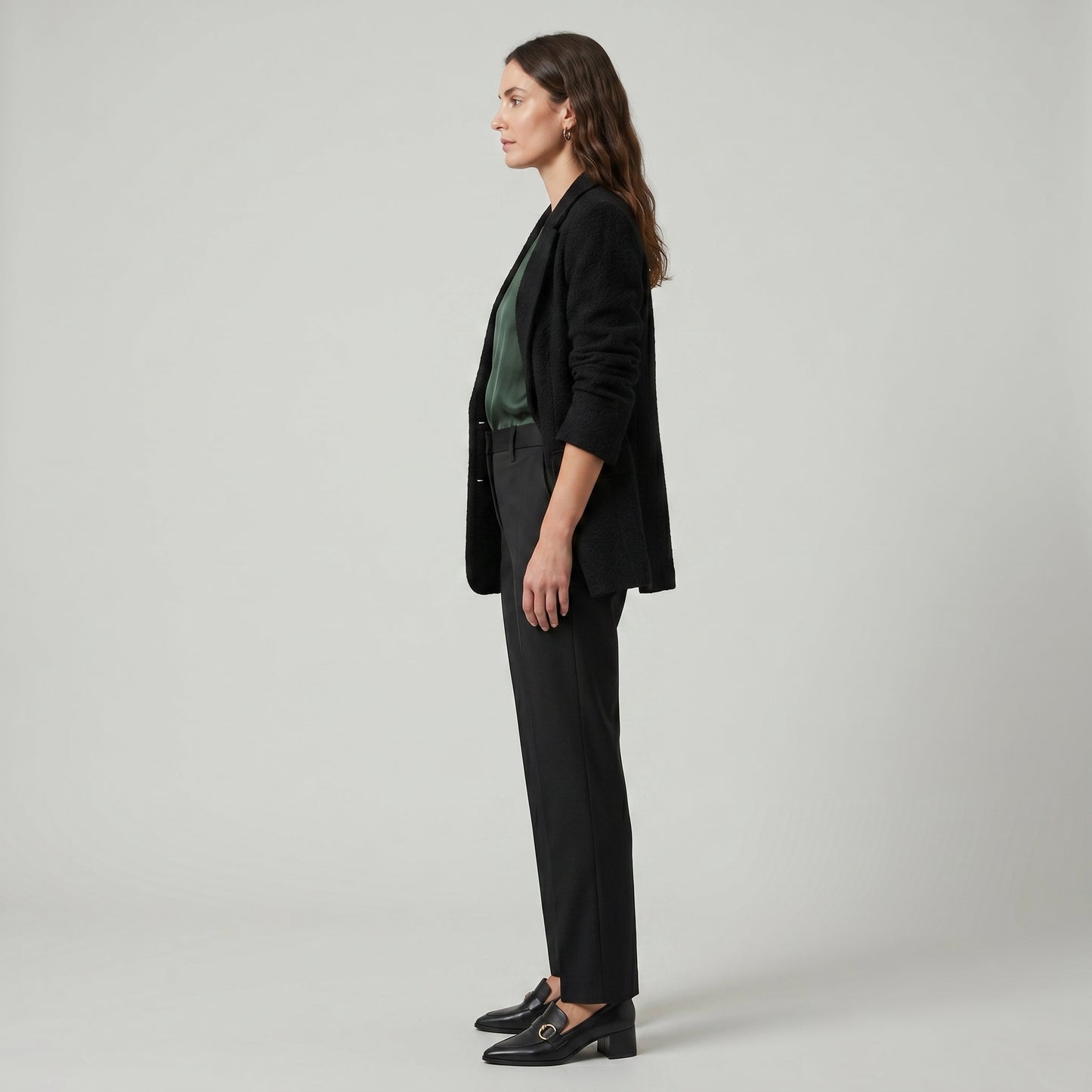 Classic Black Tailored Trousers
