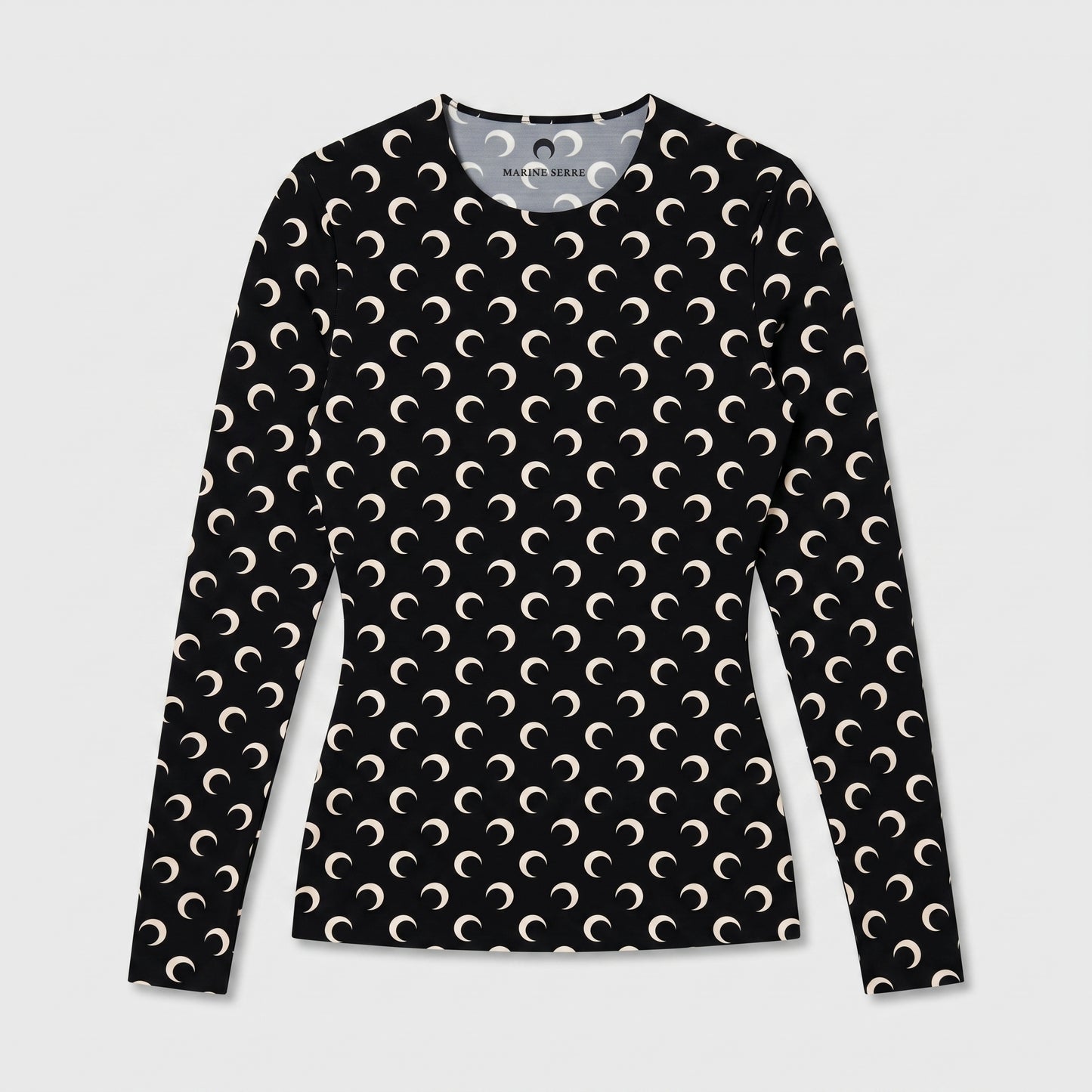Crescent Moon Print Top