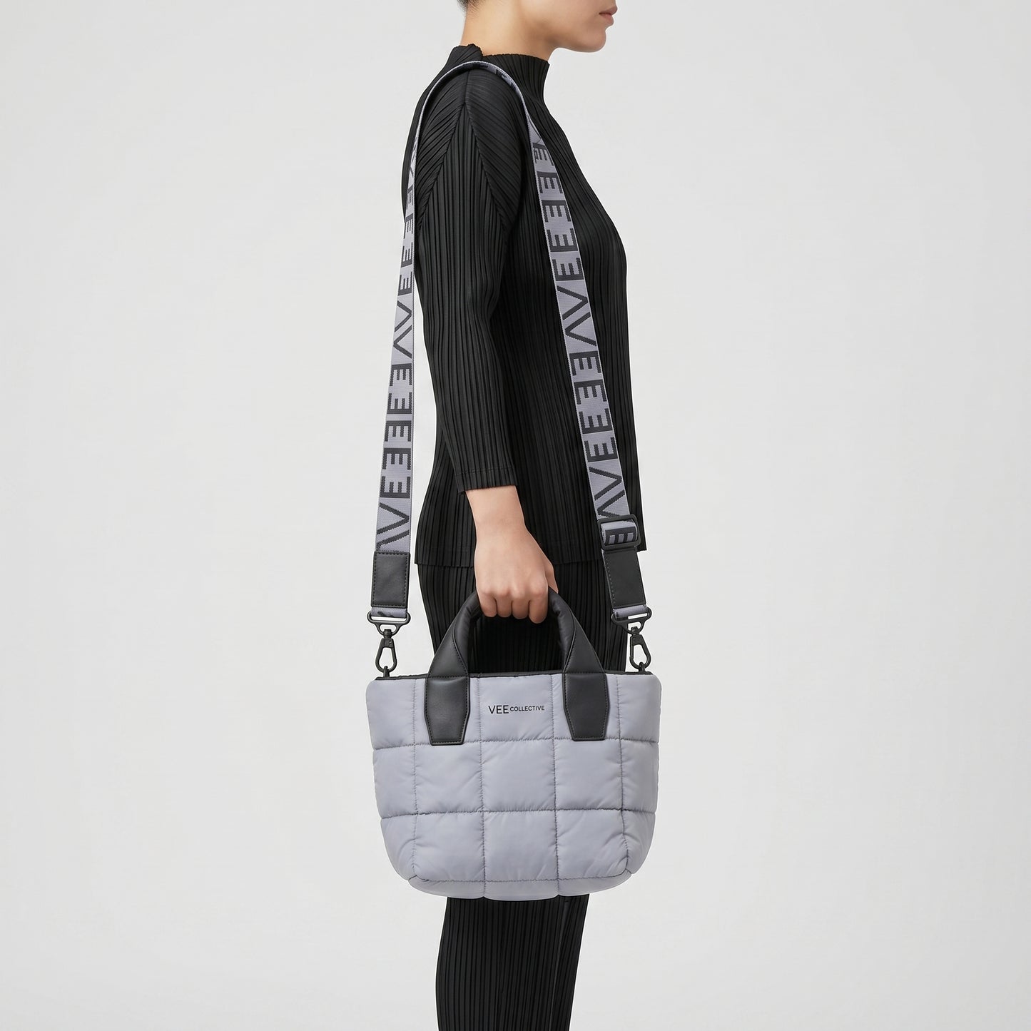 Quilted Mini Tote Bag