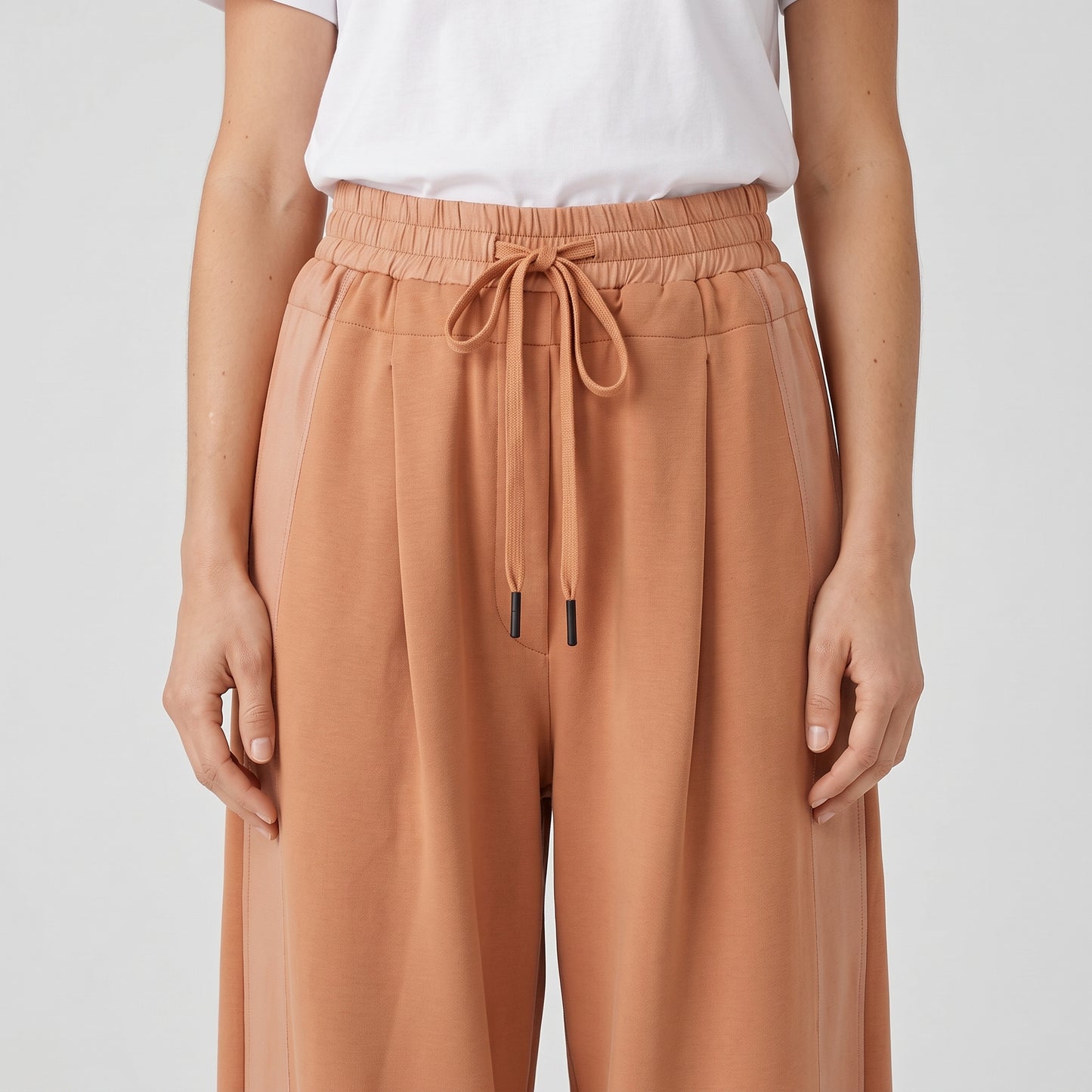 Relaxed Tailored Drawstring Trousers