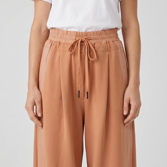 Relaxed Tailored Drawstring Trousers