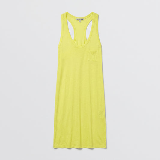 Neon Racerback Pocket Tank Dress