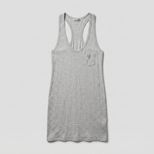 Essential Racerback Cotton Tank Dress