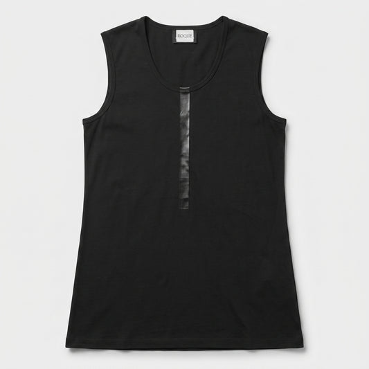 Minimalist Sleeveless Cotton Tank