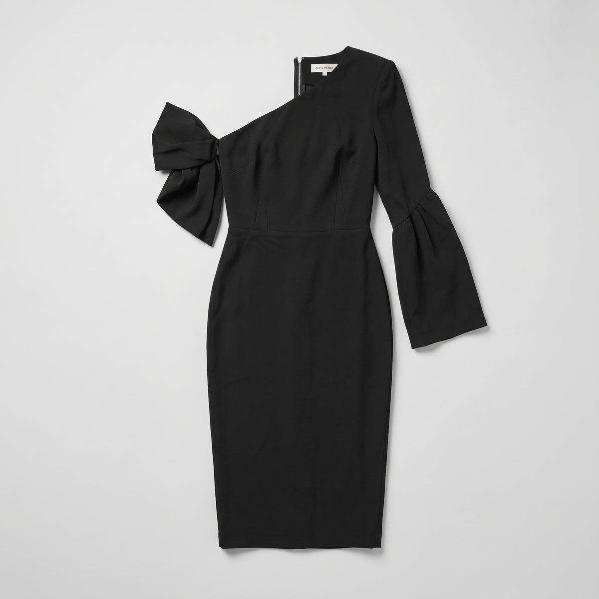One-Shoulder Bow Detail Dress
