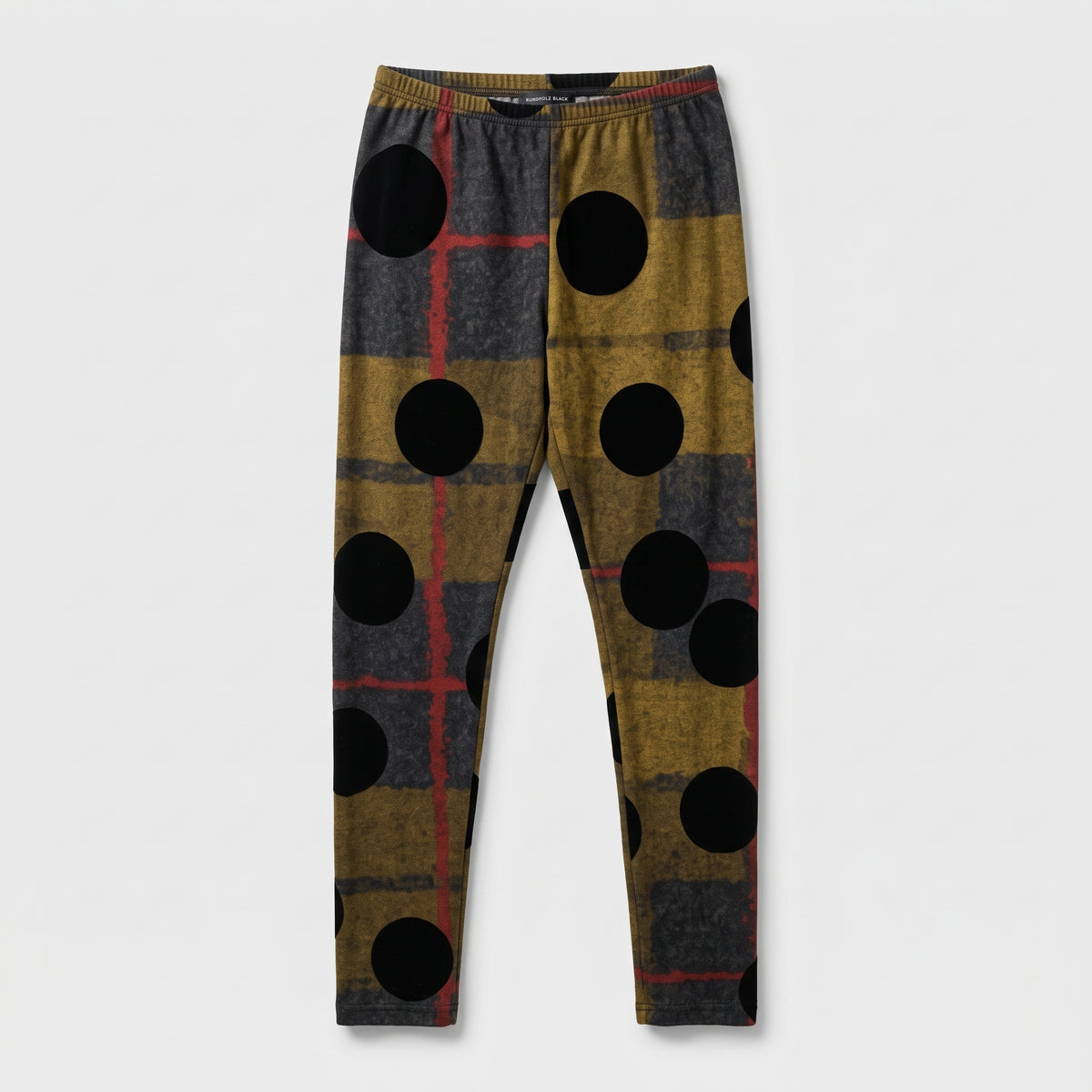Plaid Polka Dot Leggings