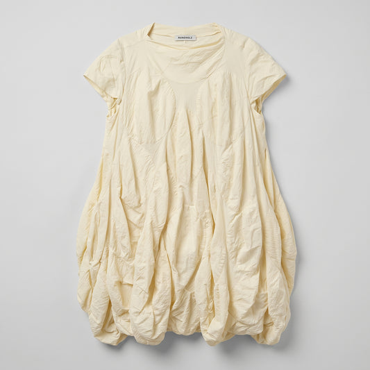 Textured Cream Sculptural Tunic