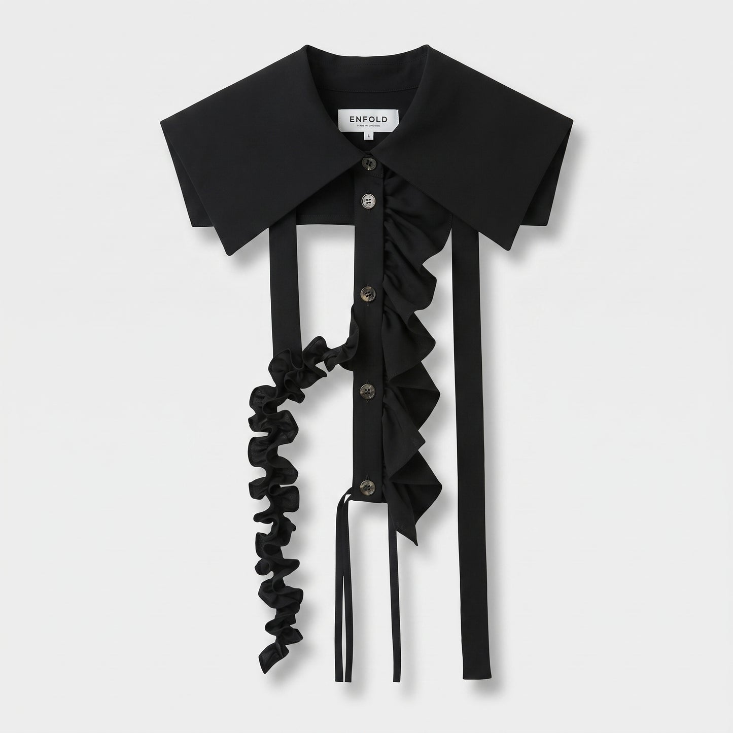 Architectural Ruffled Collar Piece