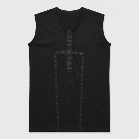 Minimalist Geometric Sleeveless Top