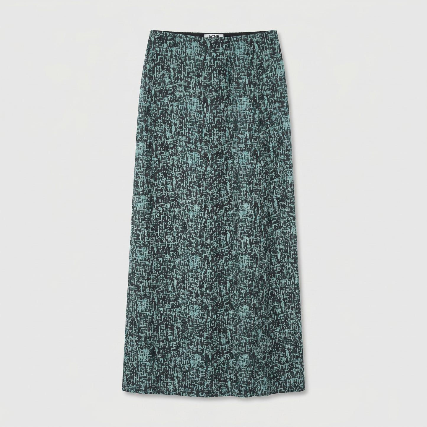 Abstract Print A-Line Skirt