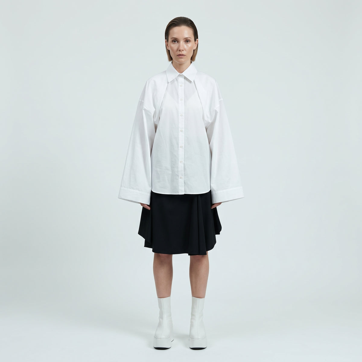 Structured Minimalist Cotton Shirt