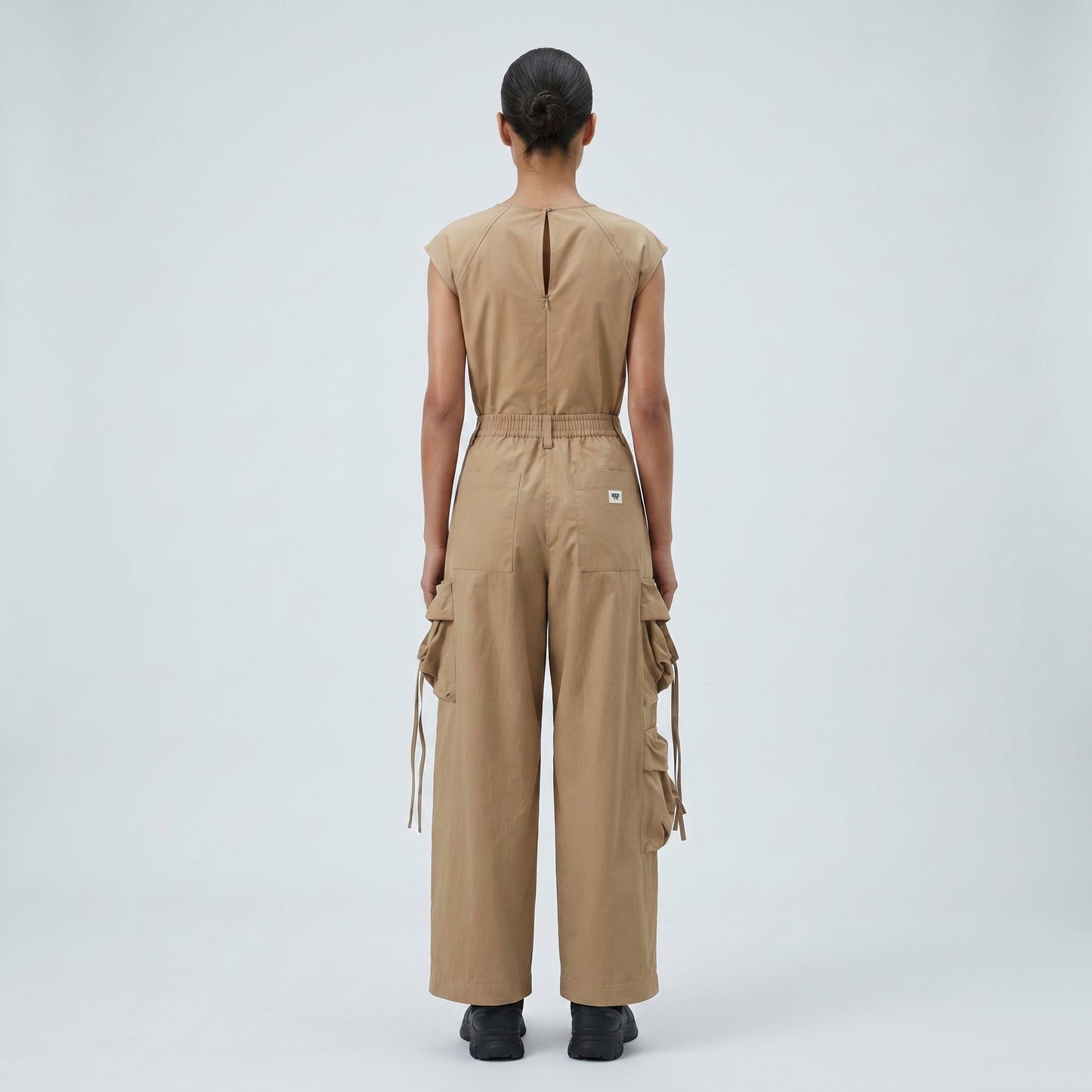 Utility Pleated Cargo Trousers